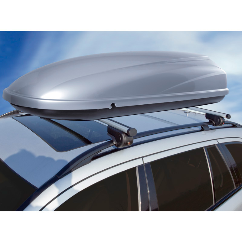 Universele Dakdragerset Twinny Load Aluminium Driver 124cm voor auto's met open reling