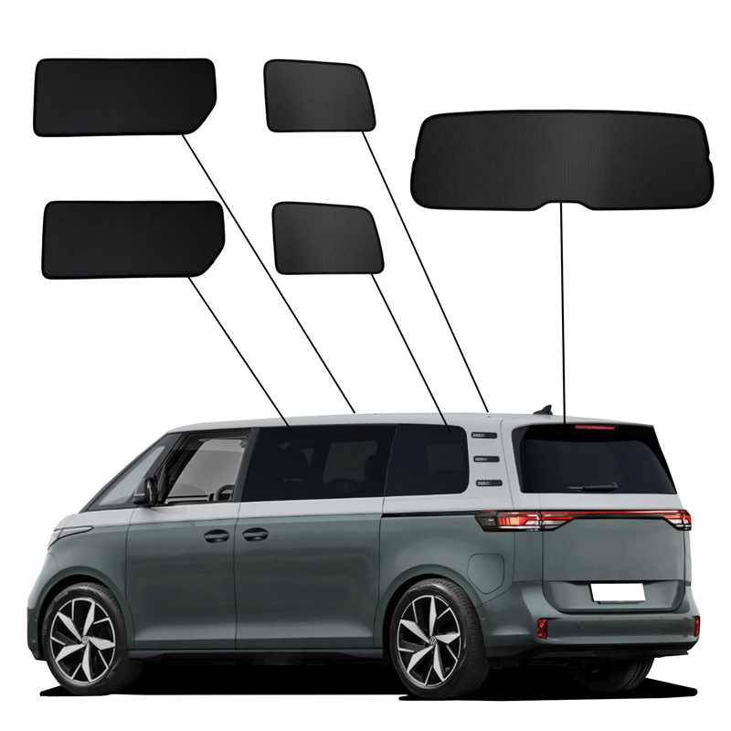 SunClip Zicht- & Zonwering  Volkswagen ID.Buzz (Bus) (Lange wielbasis) 2022-