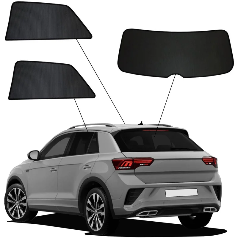 SunClip Zicht- & Zonwering  Volkswagen T-Roc 2017-
