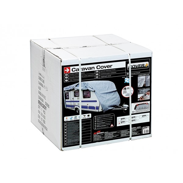Caravan beschermhoes / afdekhoes PVC 525X225X220cm (4,65Mx5,18M)