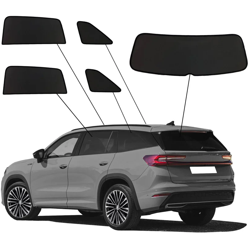 SunClip Zicht- & Zonwering  Skoda Kodiaq II (PS7) 2024-