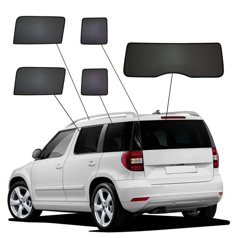 SunClip Zicht- & Zonwering  Skoda Yeti (5L) 2009-2017