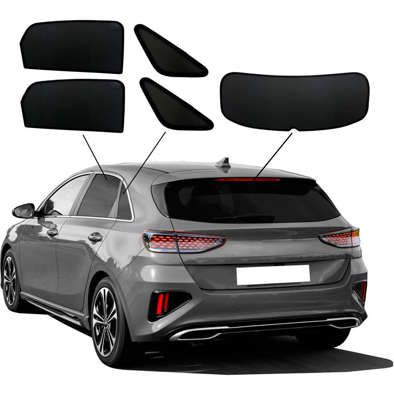 SunClip Zicht- & Zonwering  Kia Cee'd (CD) HB 5-deurs 2018-