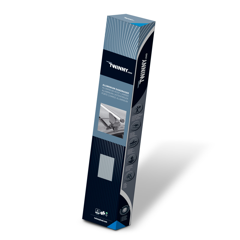 Dakdragerset Twinny Load Aluminium A24  Daewoo Matiz -2006/Hyundai Atos