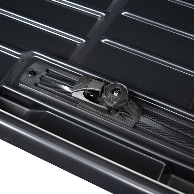 Twinny Load Dakbox NXT 530 Liter Glanzend-Zwart 201x90x40cm (Dubbelzijdig)
