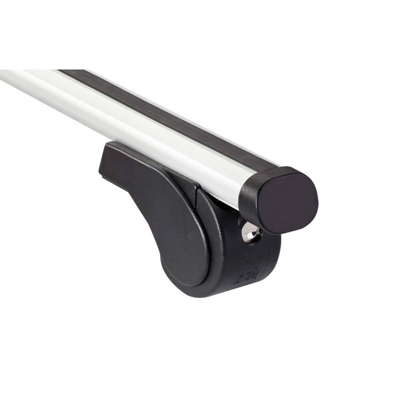 Dakdragerset Twinny Load Aluminium A51  Audi/BMW/Fiat/Ford/Seat/Skoda/VW/Volvo (voor auto's met open dakreling)