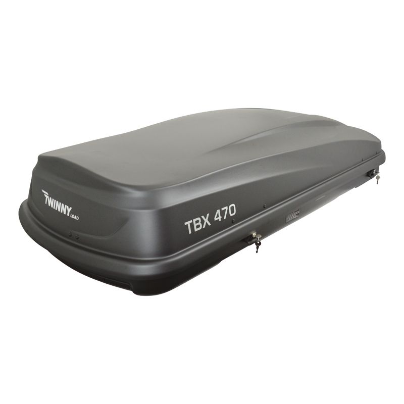 Twinny Load Dakbox TBX 470 Liter Mat-Antraciet 189x78x38cm