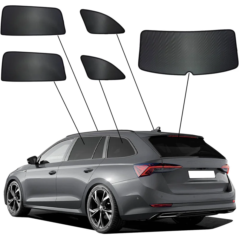 SunClip Zicht- & Zonwering  Skoda Octavia IV (NX5) Combi 2020-