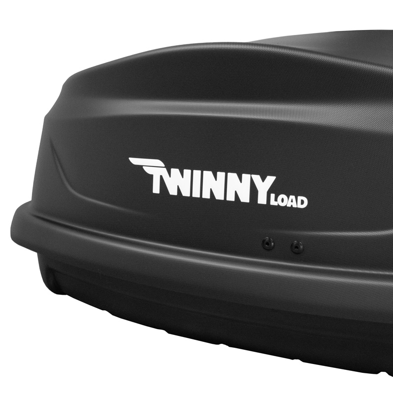Twinny Load Dakbox TBX 370 Liter Mat-Zwart met Textuur 138x78x36cm