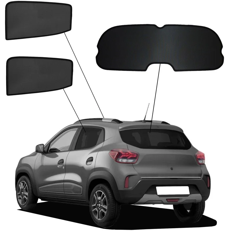 SunClip Zicht- & Zonwering  Dacia Spring EV 2021-2024