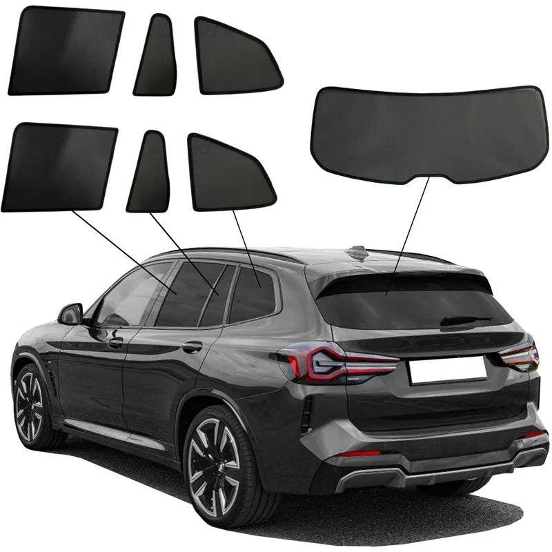 SunClip Zicht- & Zonwering  BMW X3 (G01) 2017- & iX3 (G08) 2020-