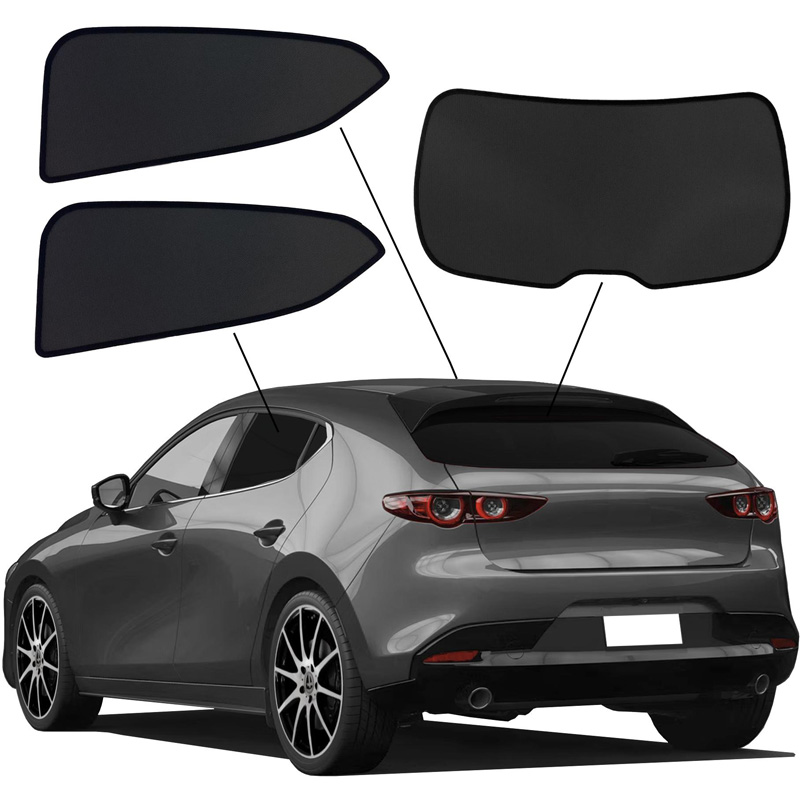 SunClip Zicht- & Zonwering  Mazda 3 (BP) HB 5-deurs 2019-