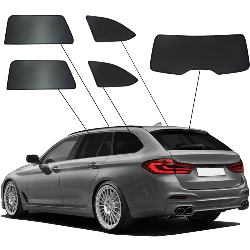 SunClip Zicht- & Zonwering  BMW 5-Serie G31 Touring 2017-2023