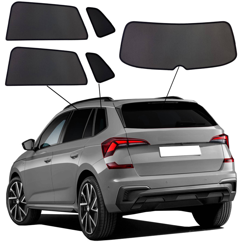 SunClip Zicht- & Zonwering  Skoda Kamiq (NW) Facelift 2024-