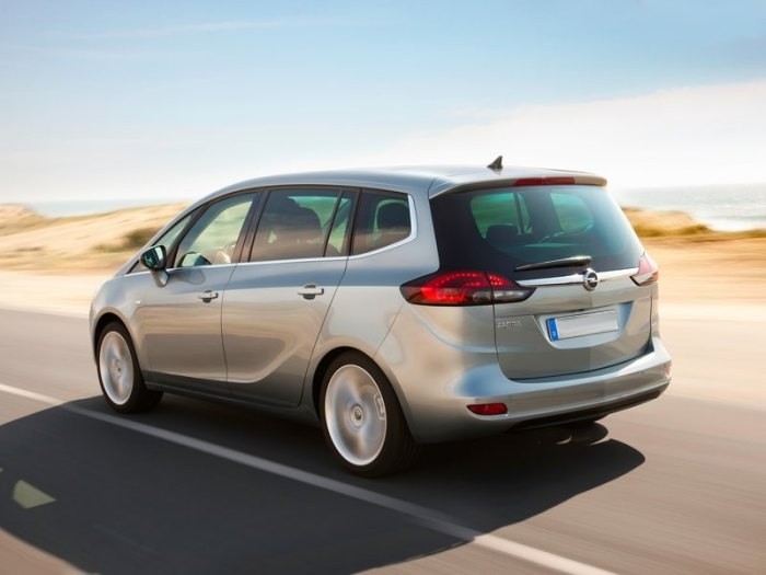 Car Bags Opel Zafira Tourer 12- mpv