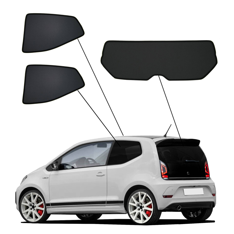 SunClip Zicht- & Zonwering  Volkswagen Up! & Seat Mii & Skoda Citigo 3-deurs 2011-2023