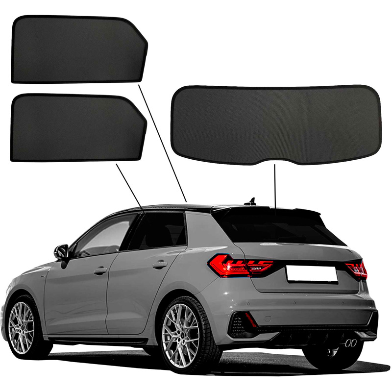 SunClip Zicht- & Zonwering  Audi A1 (GBA) Sportback 2018- incl. City Carver & Allstreet